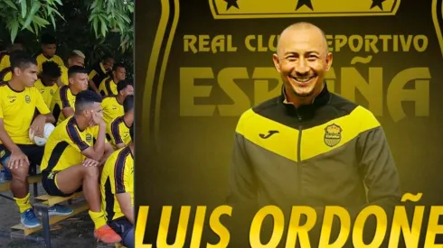 Luis Ordoñez es el nuevo técnico de Real España, y ya realizó su primer entrenamiento