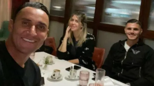 Keylor Navas y los Icardi vuelven a las redes sociales con un nuevo plan de parejas