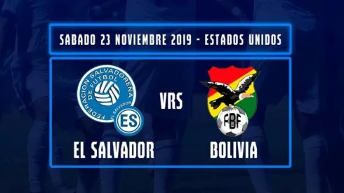 El Salvador vs. Bolivia