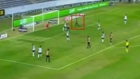 Marvin Ceballos anotó su primer gol en México ante Rayados de Monterrey