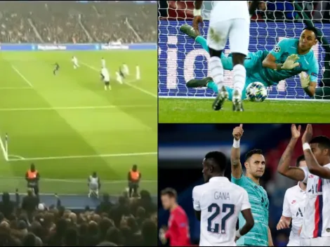 El Parque de los Príncipes estalló con el penal atajado por Keylor