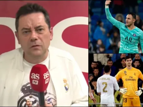 Roncero lo hace de nuevo: "Keylor es de talla mundial, Courtois no me convence"