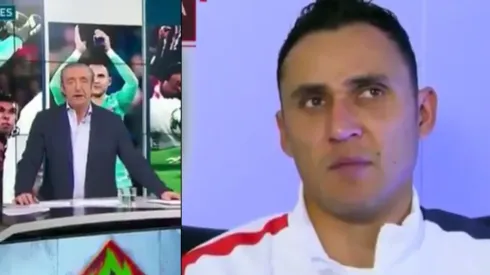 Keylor Navas habló de "reír, brincar, y llorar" para el Chiringuito