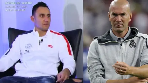 Keylor Navas sobre Zidane "Hay cosas que no sé por qué pasan"