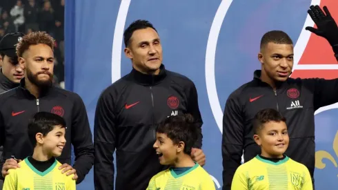 Neymar, Keylor Navas, Mbappé