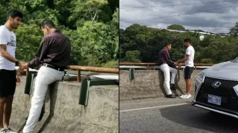 Humanidad: Johan Venegas le salvó la vida a un hombre que se estaba por suicidar