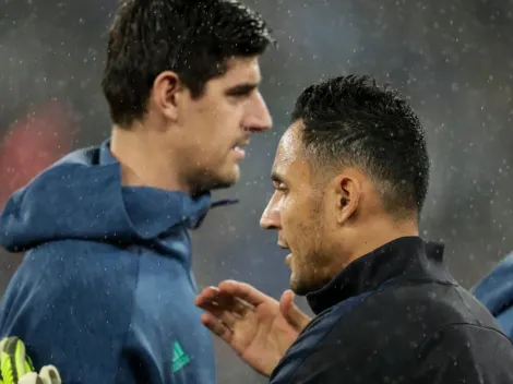Vuelven a usar en España a Keylor Navas para compararlo con Courtouis
