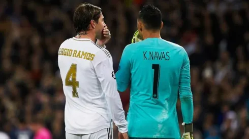 Keylor Navas y Sergio Ramos