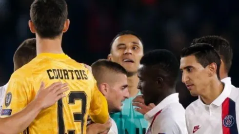 Keylor Navas y Thibaut Courtouis