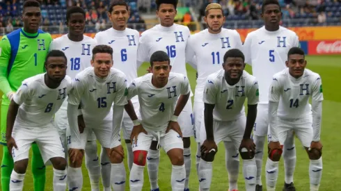 La selección sub 20 de Honduras durante el mundial de la categoría en Polonia