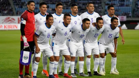 El Salvador en un amistoso ante Japón