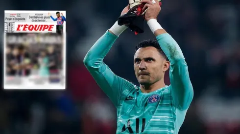 Keylor Navas fue tapa del diario L'Equipe