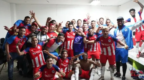 Olimpia festeja su triunfo ante el Marathón