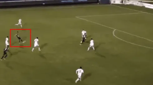 ¡Le pegó desde la casa y marcó un pedazo de gol!