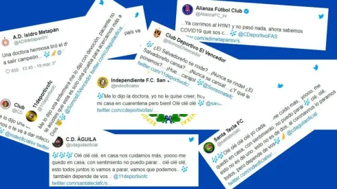 La hilarante canción que armaron los clubes de El Salvador contra el coronavirus
