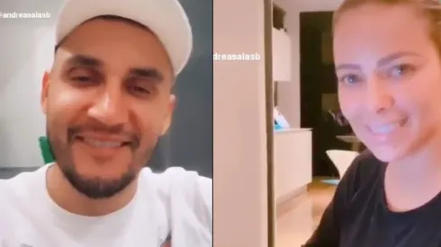 Keylor Navas y Andrea Salas se siguen divirtiendo con TikTok