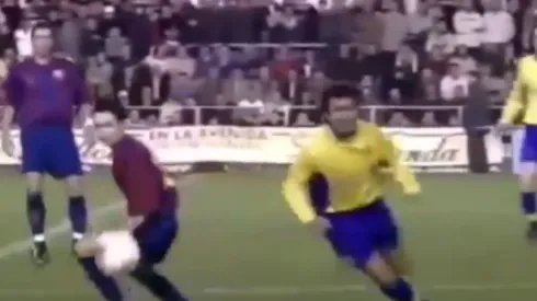 ¡Ole! La increíble finta del "Mágico" a un joven Andrés Iniesta