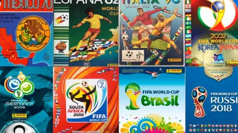 En ocho álbumes se pudieron ver equipos centroamericanos