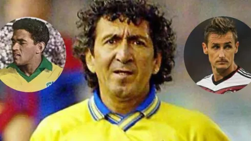 NBC pone al Mágico en un podio con Garrincha y Miroslav Klose