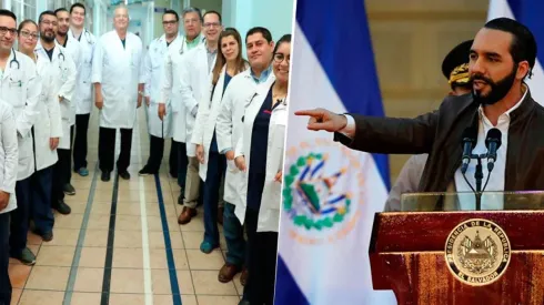 Nayib Bukele anunció medidas en favor de los médicos