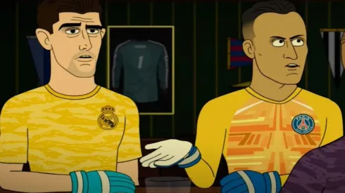 Keylor Navas tiene varias apariciones en una serie de B/R Football