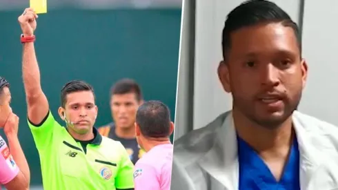 David Gómez, árbitro y enfermero