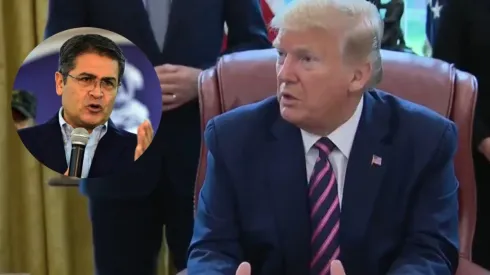 Donald Trump: "Juan Orlando me dijo que la hidroxicloroquina funciona contra el coronavirus"