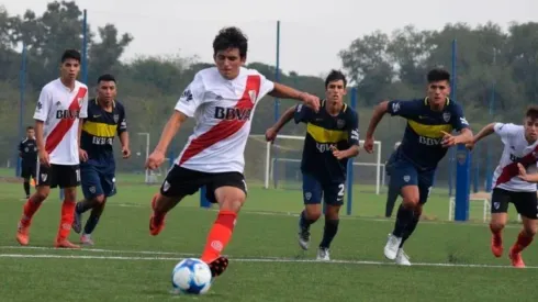 Andrés Hernández, el salvadoreño que jugó en las inferiores de River