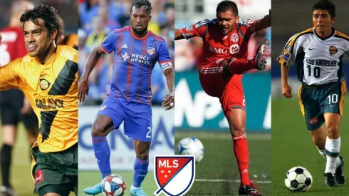 Cuatro de los jugadores que aparecen en las formaciones ideales.