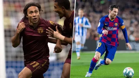 Comunicaciones comparó una jugada de Agustín Herrera con otra de Lionel Messi