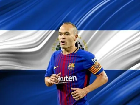 Andrés Iniesta le hizo un pedido especial a todos sus seguidores salvadoreños