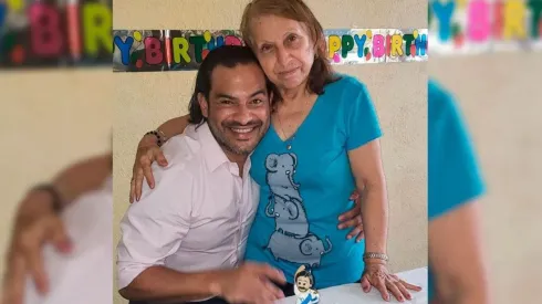 Pescadito Ruiz junto a su madre