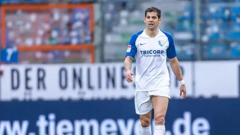 Gamboa estuvo presente en la reanudación del fútbol alemán.