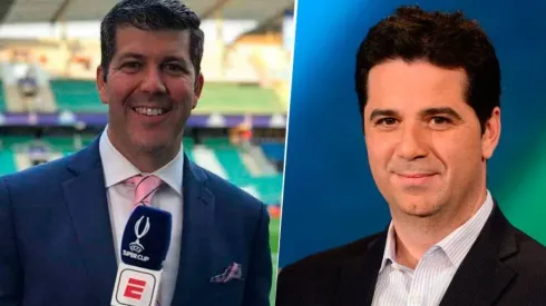 Fernando Palomo y Andrés Agulla estarán en el equipo periodístico detrás de la transmisión de ESPN del clásico entre Saprissa y Herediano