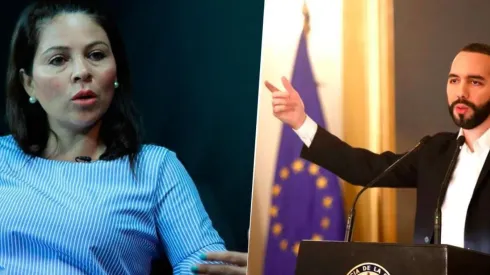 Bertha Deleón le apuntó a Nayib Bukele