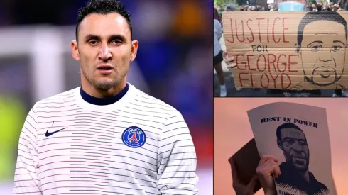 Keylor Navas se suma a las protestas por el asesinato de George Floyd