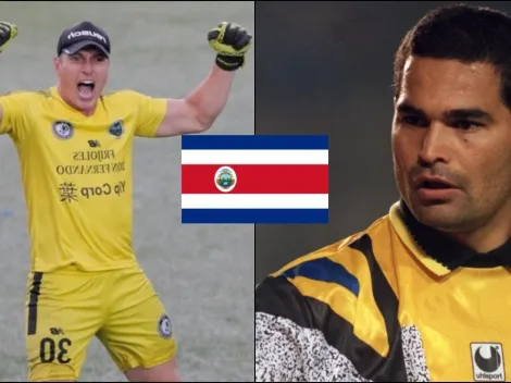 Locura: Jose Luis Chilavert reacciona boquiabierto al gol de Minor Álvarez