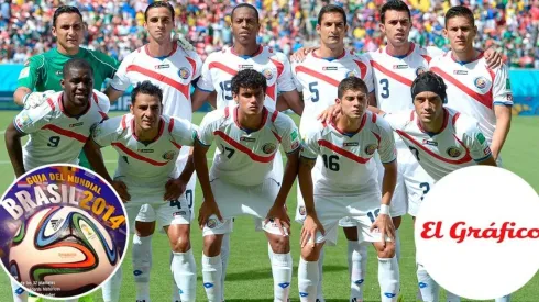 El Gráfico no daba esperanzas a Costa Rica en Brasil 2014