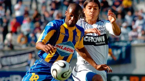 Paulo Wanchope durante su paso por Rosario Central