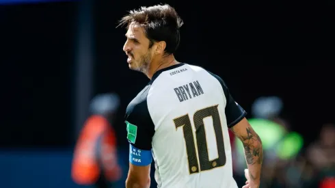 Bryan Ruiz con la selección de Costa Rica