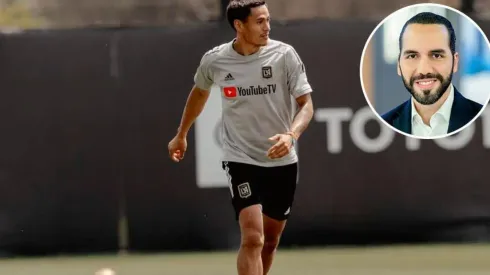 Andy Najar elogió a Nayib Bukele