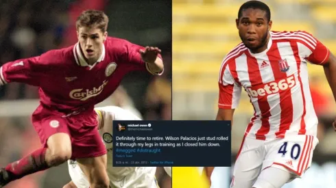 Michael Owen, el Balón de Oro que se retiró por Wilson Palacios