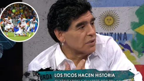 La opinión de Maradona tras la clasificación de Costa Rica a cuartos