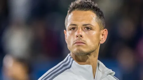 El curioso saludo de Chicharito Hernández