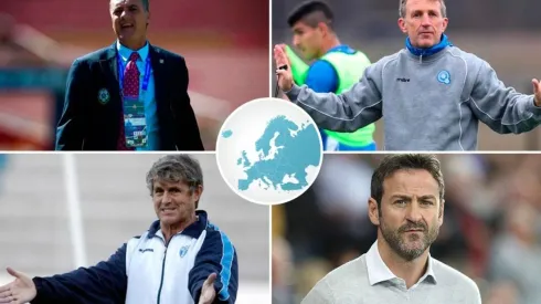 Cuatro de los técnicos que europeos que comandaron selecciones centroamericanas