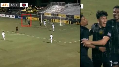 Nico Rittmeyer anota en la victoria de su equipo contra el Atlanta United