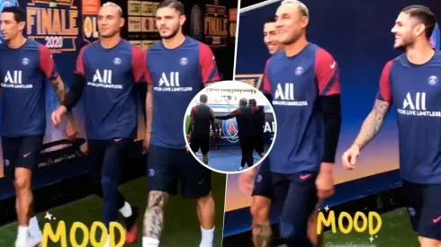 Keylor Navas le gastó una broma a Ángel Di María