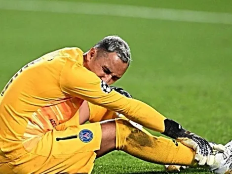 Keylor Navas salió lesionado ante Atalanta