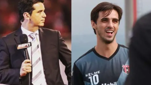 Andrés Agulla y Bryan Ruiz