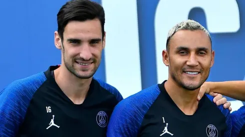 Sergio Rico se despidió del PSG con emotivas palabras a Keylor Navas